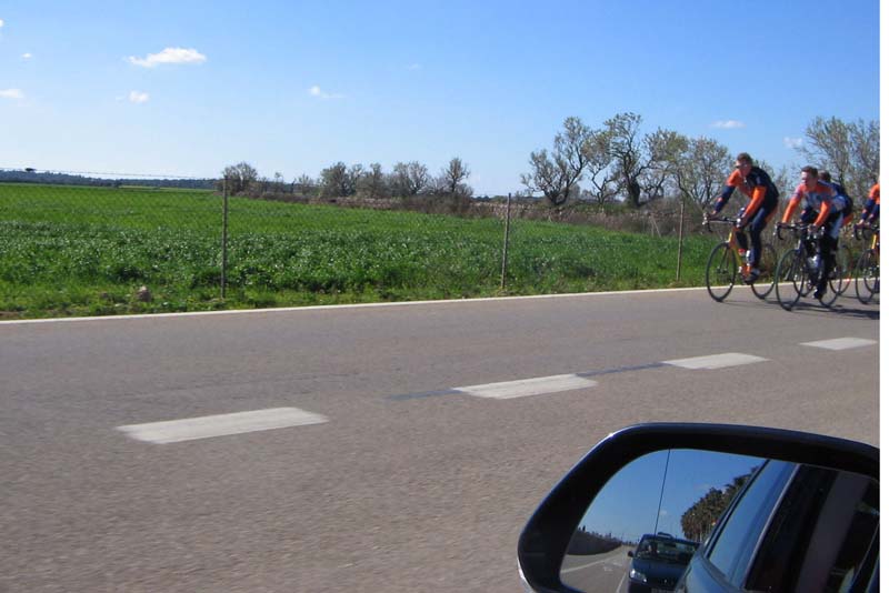 Radfahrer Mallorca